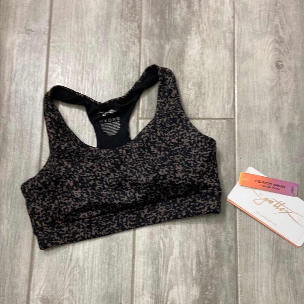 Gottex studio, peach skin collection, Sports Bra NWT